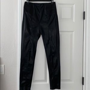 Faux Leather, Black pants